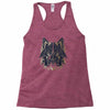 polygon wolf Racerback Tank