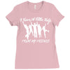 I Have a Little Help From My Friends Ladies Fitted T-Shirt