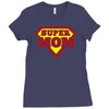 super mom Ladies Fitted T-Shirt