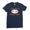 york fright review squad Ladies Fitted T-Shirt