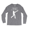 alternatives to war play cricket batting anti war stencil tour Long Sleeve Shirts