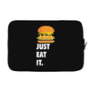 just eat it burger lover Laptop sleeve