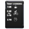 today's beer schedule cycling 6am iPad Mini