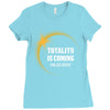 totality is coming 2400x3200 Ladies Fitted T-Shirt