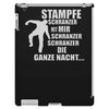 schranz dj ,stampfen, hacke, musik iPad 3 and 4 Case