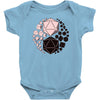 yin yan die Baby Onesie