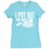 i put out for santa claus Ladies Fitted T-Shirt