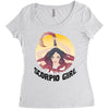 scorpio girl Women's Triblend Scoop T-shirt