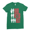 rude good better best, ideal birthday gift or present Ladies Fitted T-Shirt