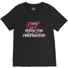 Move Over Boys Let This Girl Show You How To Be A Firefighter V-Neck Tee