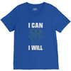 i can  i will V-Neck Tee