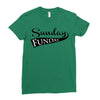 sunday funday Ladies Fitted T-Shirt