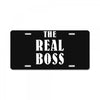The Boss - The Real Boss License Plate