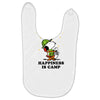 Happiness is Camp Baby Bibs