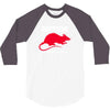nutria its whats for dinner 3/4 Sleeve Shirt