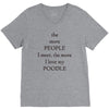 poodle lover V-Neck Tee