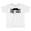moustache Toddler T-shirt
