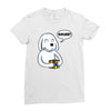 smart dog Ladies Fitted T-Shirt
