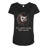 it's what's inside that counts Maternity Scoop Neck T-shirt