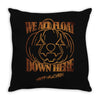 Float Down (f140) Throw Pillow