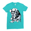 hellboy 6 Ladies Fitted T-Shirt