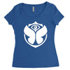 tomorrowland man's Women's Triblend Scoop T-shirt