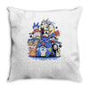 creatures spirits and friends Throw Pillow