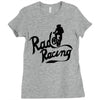 rad racing Ladies Fitted T-Shirt