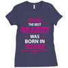 The Best Grammy Was Born In March Ladies Fitted T-Shirt