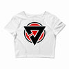 red black zero Crop Top
