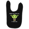 yoda quote Baby Bibs