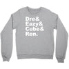 dre eazy cube rendre eazy cube ren Crewneck Sweatshirt