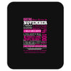 quens are born in november Mousepad
