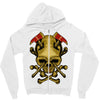 skull axe Zipper Hoodie
