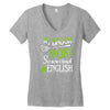 teacher tee! Women's V-Neck T-Shirt