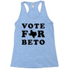 vote for beto Racerback Tank