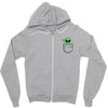 Alien Pocket Zipper Hoodie