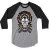 smokin pipes n feathers 3/4 Sleeve Shirt