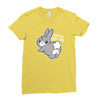 soft ass Ladies Fitted T-Shirt
