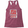new york city Racerback Tank
