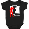 hot stuff batle royal gaming Baby Bodysuit