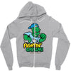 cholla cactus mascot Zipper Hoodie