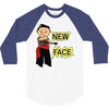 new face 3/4 Sleeve Shirt