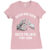 vater und sohn Ladies Fitted T-Shirt