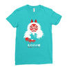 spirit mask Ladies Fitted T-Shirt