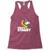 feeling stabby Racerback Tank