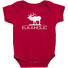 christmas gift elkaholic Baby Bodysuit