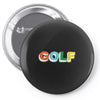 golf 3d Pin-back button