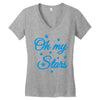 oh my stars adult Women's V-Neck T-Shirt