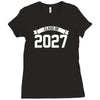 class of 2027 Ladies Fitted T-Shirt